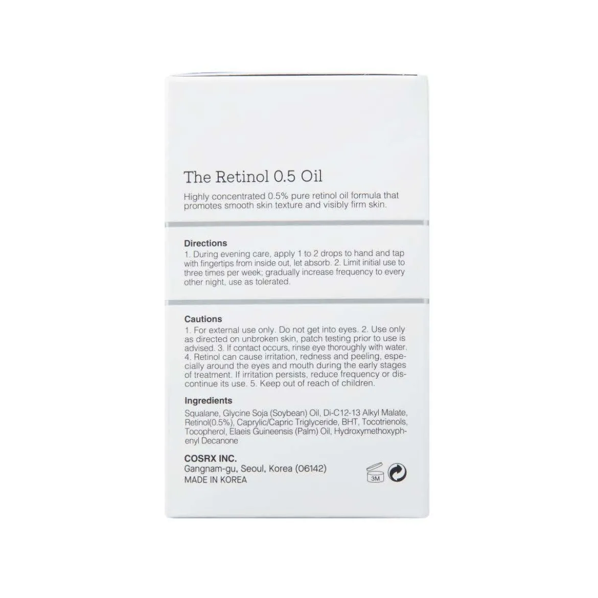 The Retinol 0.5 Oil