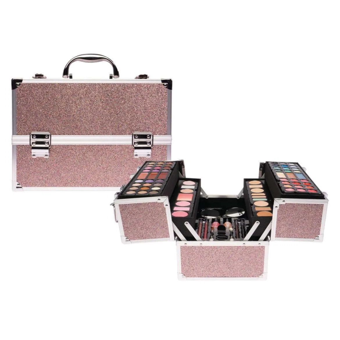 Trousse XL Rosa Antico Multiglitter
