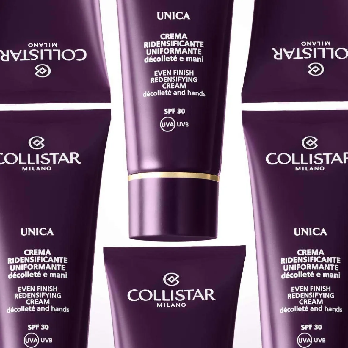 Unica Crema Ridensificante Uniformante Décolleté e Mani