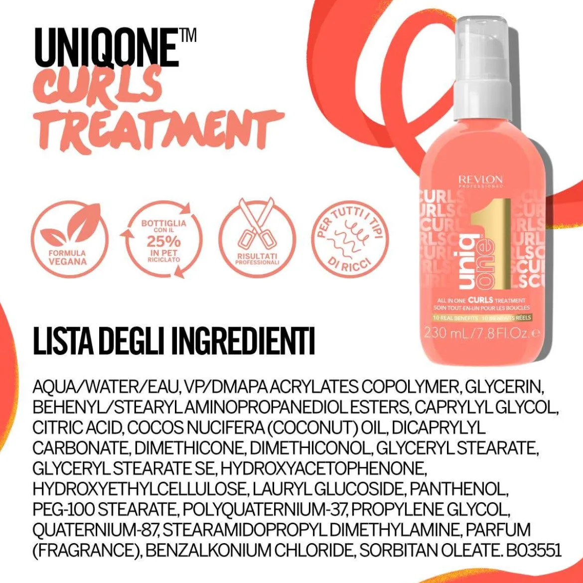 Uniqone All In One Curls Treatment