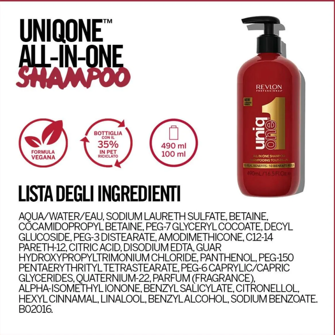 Uniqone All In One Shampoo