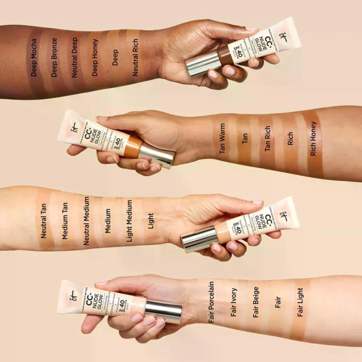 Your Skin But Better CC+ Cream Nude Glow with SPF 40